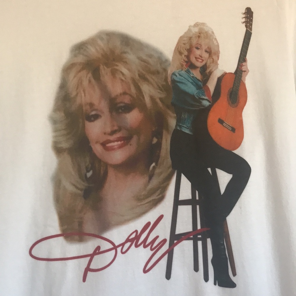 Vintage Dolly Parton 90s Dollywood REPRINT t-shirt